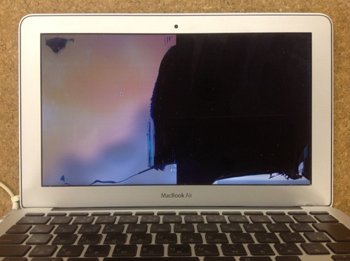 MacBook Air A2179 13インチの液晶割れ パソコン修理 | 液晶修理.Net