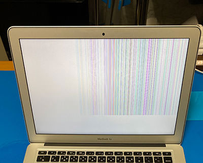 MacBook Air A1466 13インチ 圧迫による画面表示不良の修理 | 液晶修理.Net