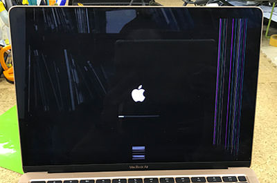 MacBook Air A2337 2020年式の液晶割れ 修理依頼 | 液晶修理.Net
