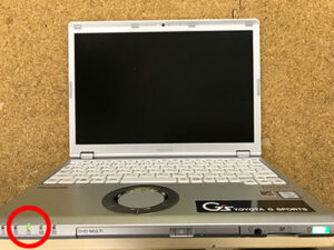 Let`s note CF-SZ5 液晶パネル交換 うっすら表示のパソコン修理
