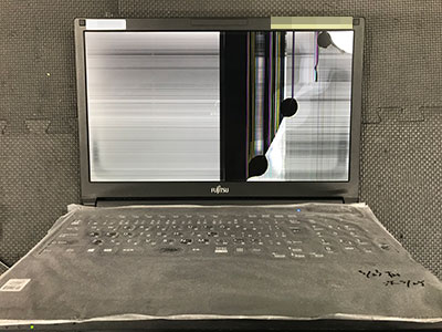 富士通 A7510/Fの画面割れ パソコン修理