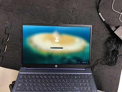 Pavillon Laptop 15-eg2027TU 液晶割れ 修理後