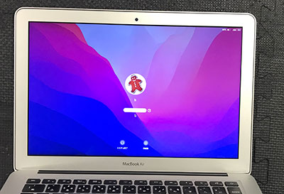 MacBook Air A1466 修理後