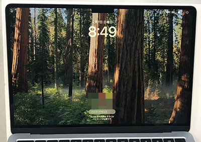 MacBook Air A3240 修理後