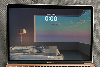 MacBook Air A2337 修理後