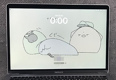 MacBook Air A2337 修理後