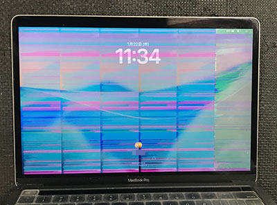 MacBook Pro A2338 修理前