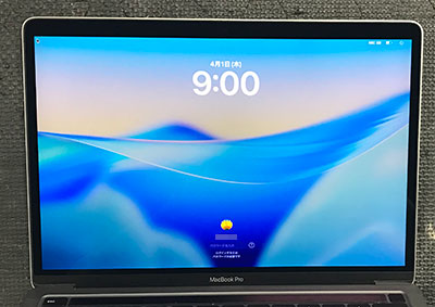 MacBook Pro A2338 修理後