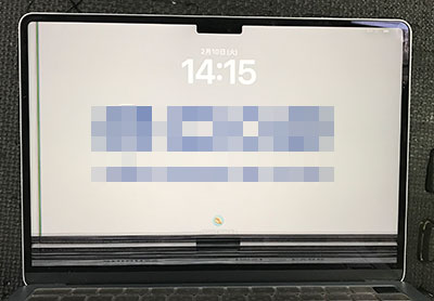 MacBook Air A3240 修理前