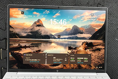 Pavilion Aero Laptop 13-be2008AU 液晶割れ 修理後