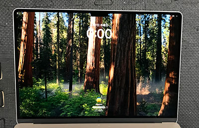 MacBook Air 15 A2941 液晶割れ 修理後