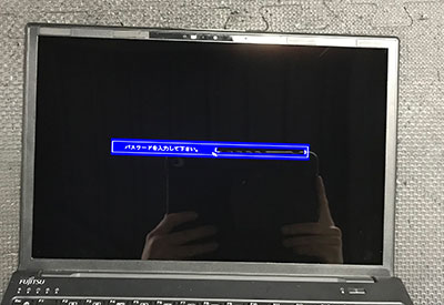FMVU60082 液晶割れ 修理後